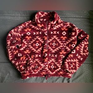 Old navy pattern crop sweater